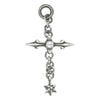 CHROME HEARTS クロムハーツ（原本無） ROLY CROSS ローリークロス チャーム シルバーネックレス トップ シルバー系【中古】