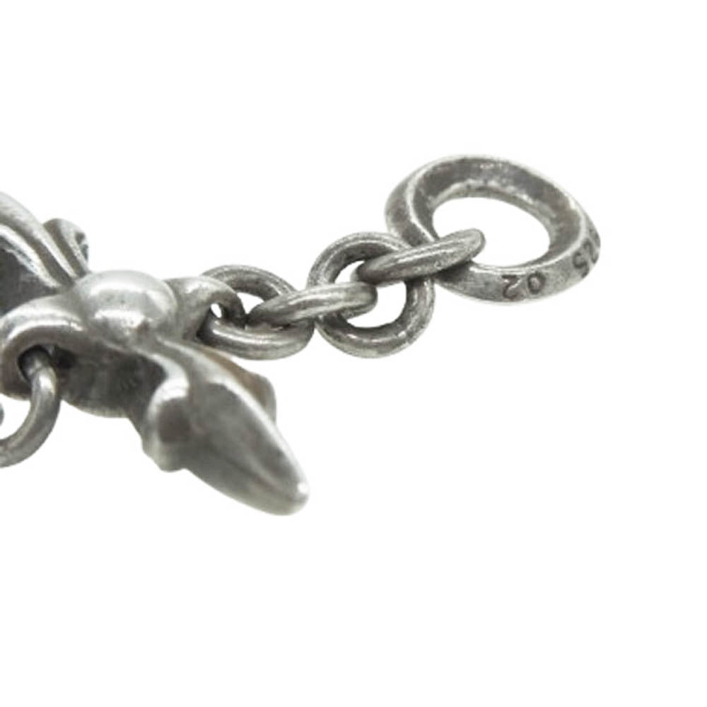 CHROME HEARTS クロムハーツ（原本無） ROLY CROSS ローリークロス チャーム シルバーネックレス トップ シルバー系【中古】