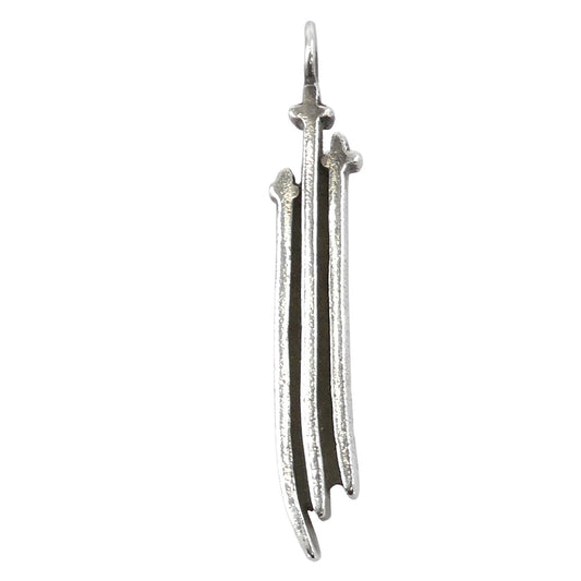 CHROME HEARTS クロムハーツ（原本無） RS3 CROSS CHARM RS3クロス チャーム シルバー ネックレス トップ シルバー系【中古】