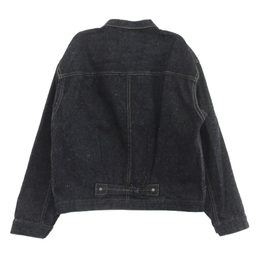 New Manual ニューマニュアル NM-No.1 001 T-BACK DENIM JACKET Tバック デニム ジャケット インディゴブルー系 FREE【美品】【中古】