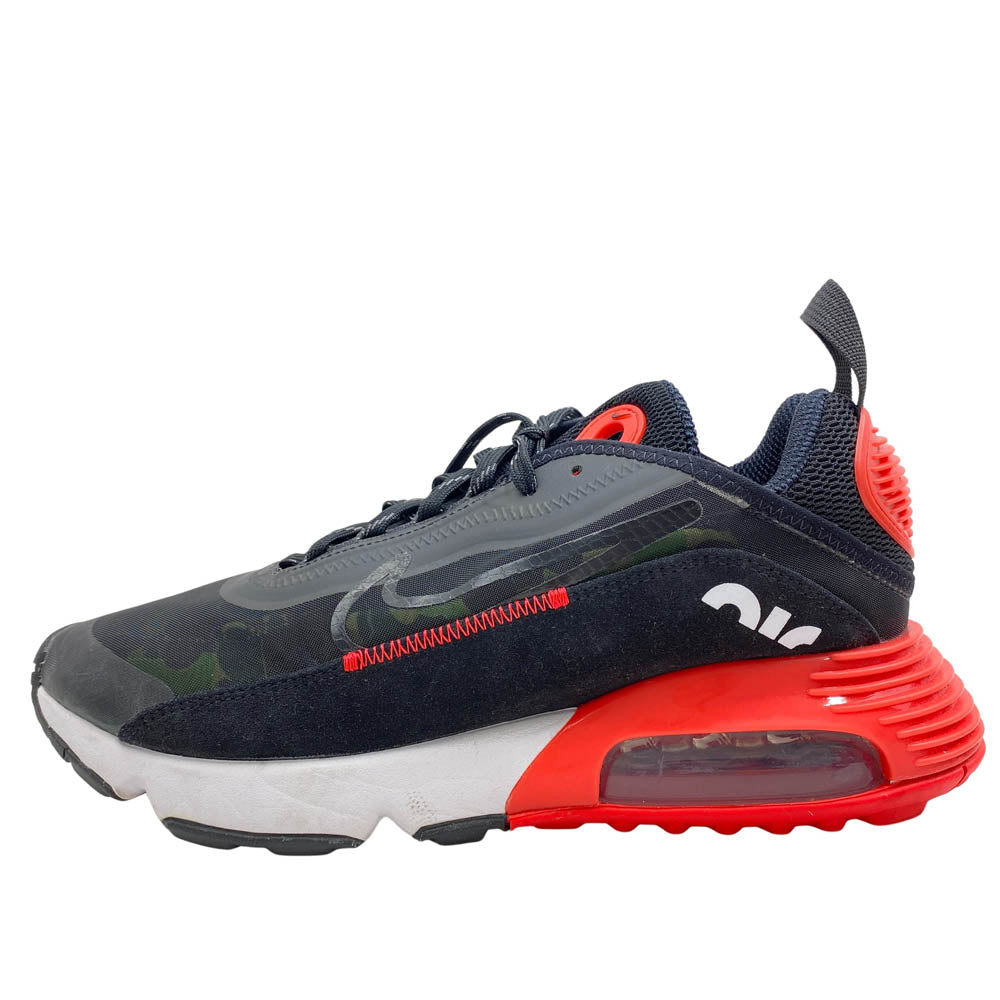 NIKE ナイキ CU9174-600 atmos Air Max 2090 SP Duck Camo アトモス エアマックス2090 SP ダックカモ スニーカー ブラック系 27cm【中古】