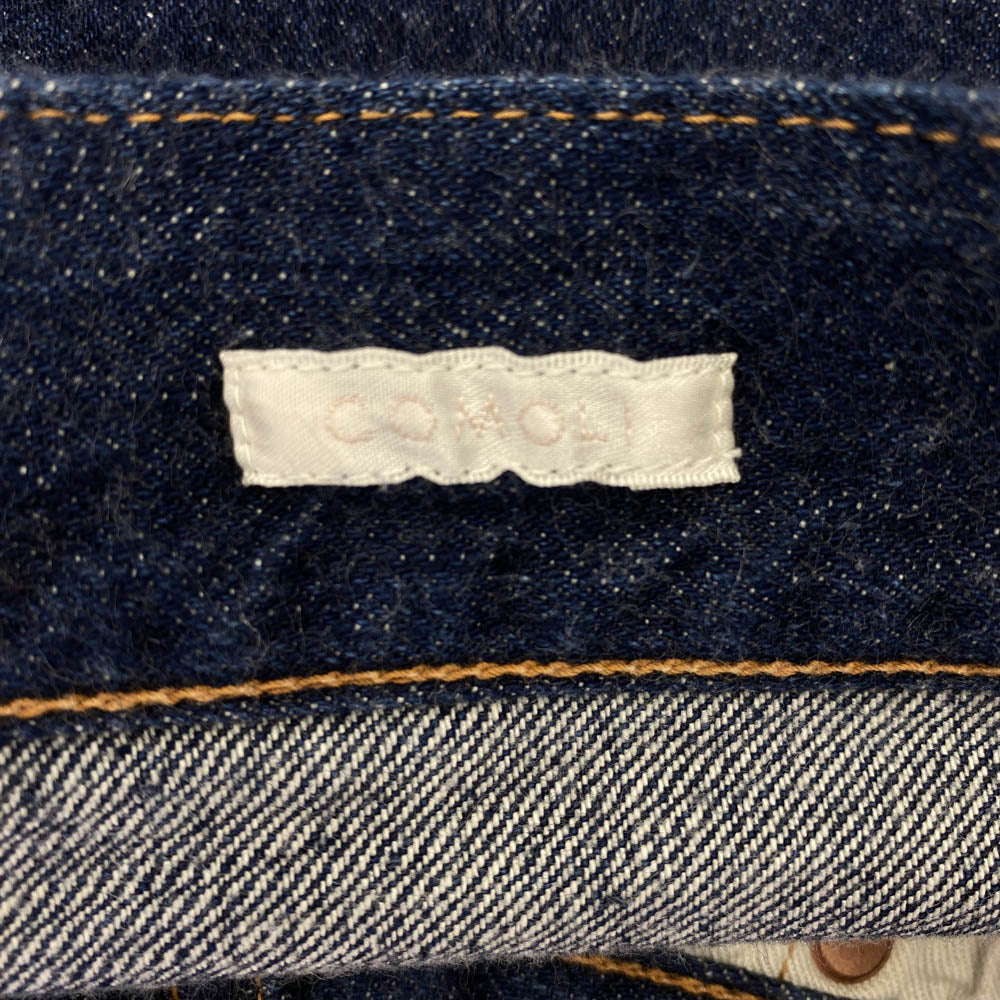 COMOLI コモリ 21AW U03-03013 Denim 5P PANT 5ポケット デニム パンツ インディゴブルー系 2【中古】