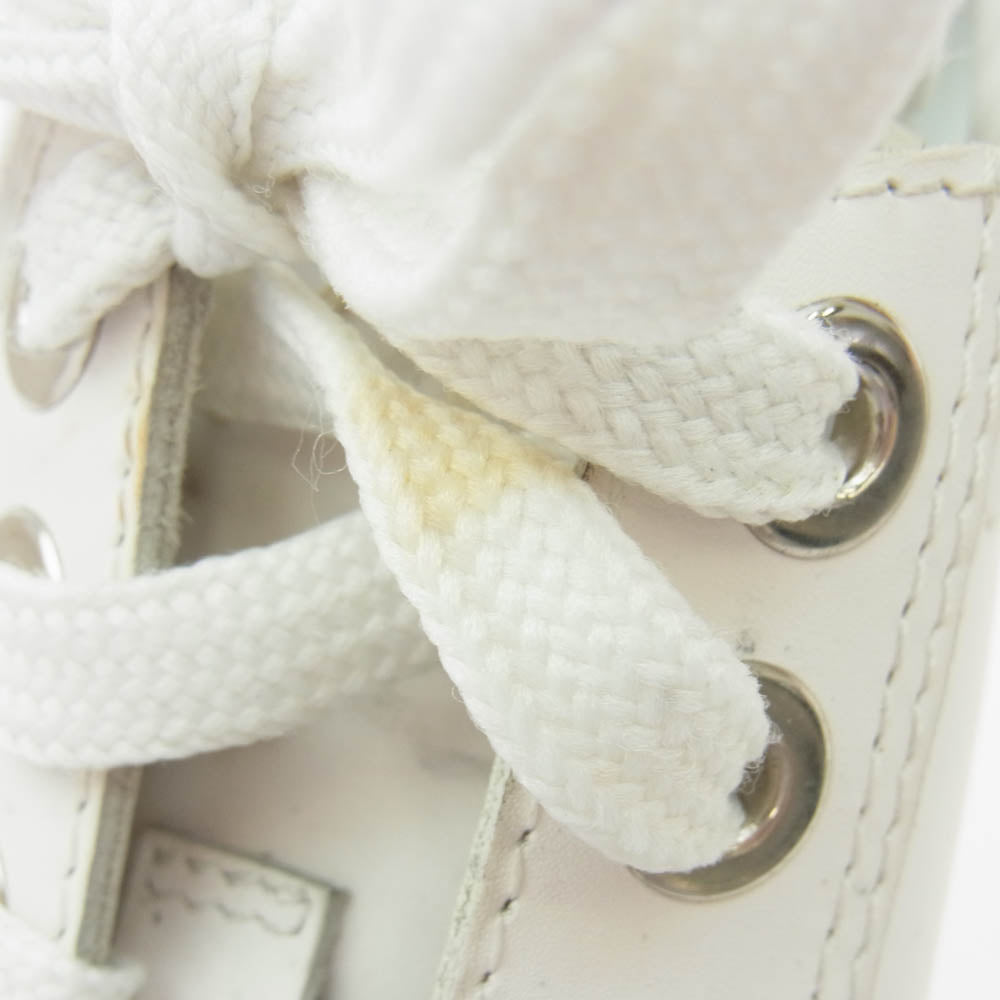 JIMMY CHOO ジミーチュウ CASH キャッシュ スタースタッズ スニーカー ホワイト系 37【中古】