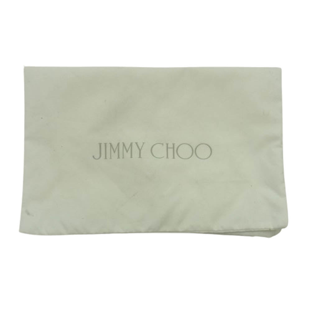 JIMMY CHOO ジミーチュウ DOROTHY FLAT ドロシー フラット メッシュ シューズ パンプス ブラック系 37【中古】