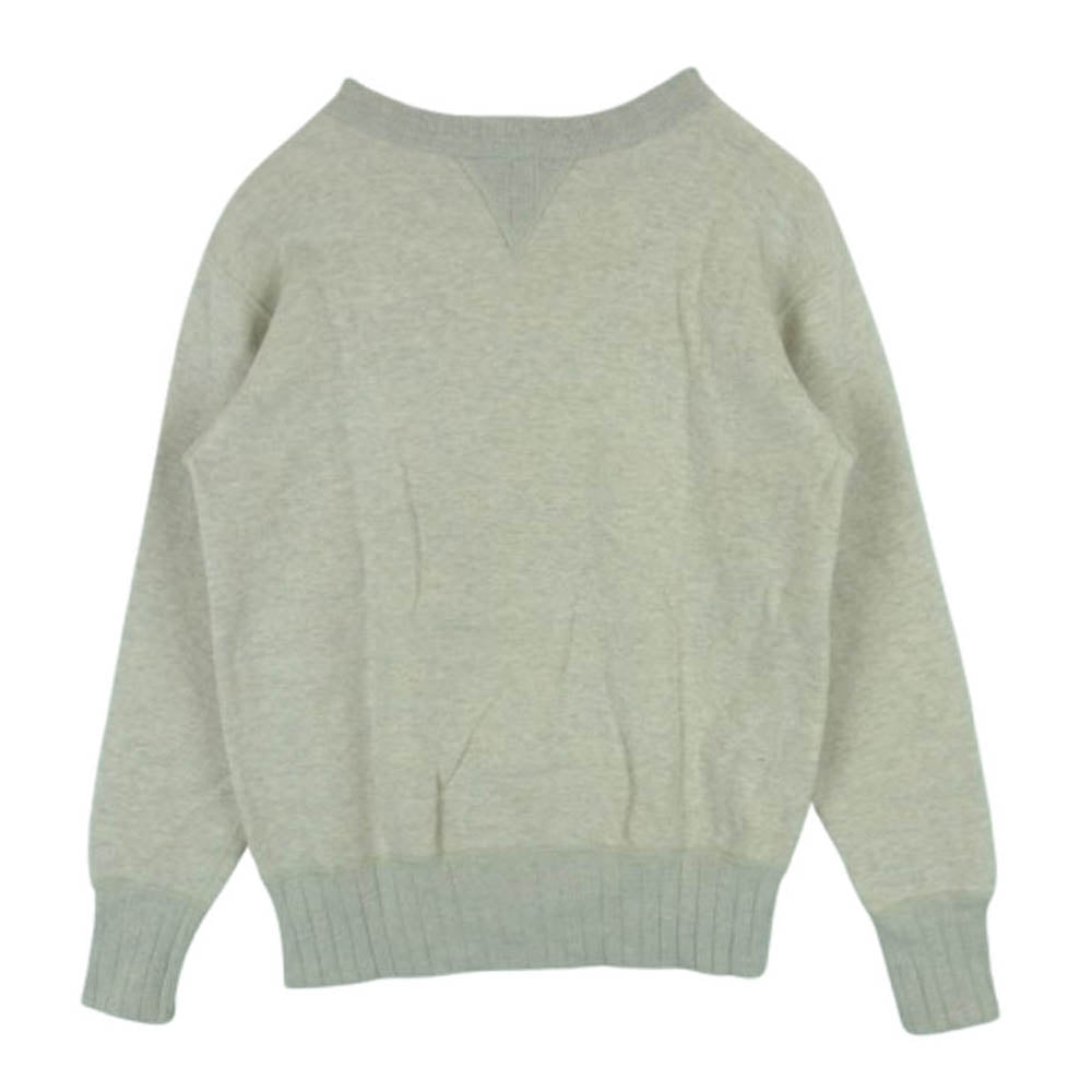 TWO MOON トゥームーン 16508 LIMITED EDITION リミテッドエディション 針抜きリブ 両Vガゼット スウェット トレーナー ベージュ系 38 / 40【中古】