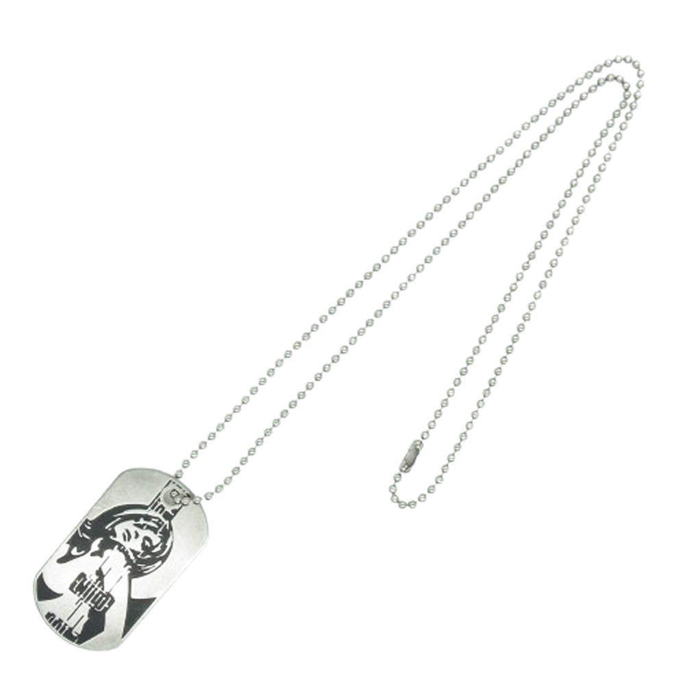 HYSTERIC GLAMOUR ヒステリックグラマー GITAR GIRL ギターガール ボールチェーン ドッグタグ ネックレス シルバー系【中古】