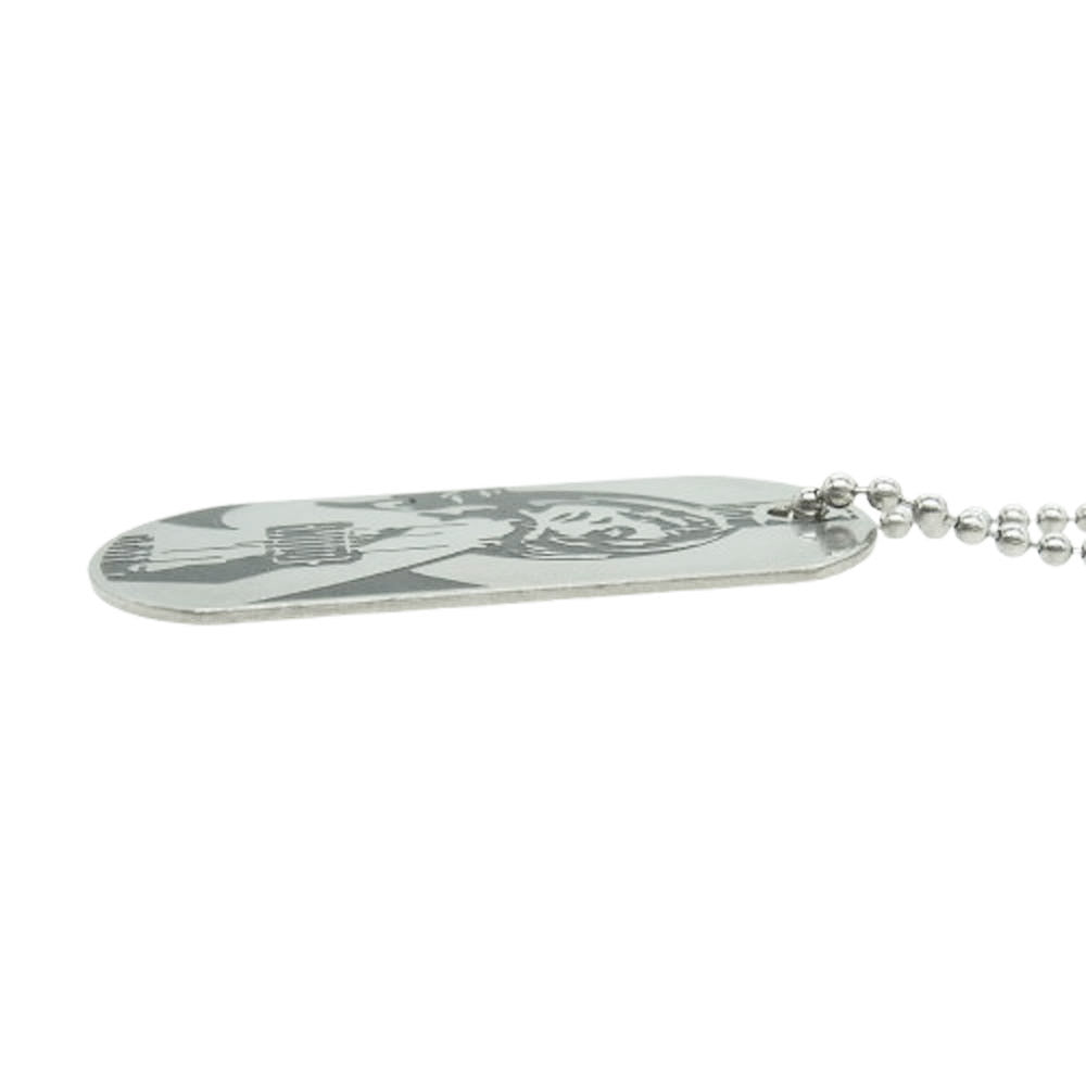 HYSTERIC GLAMOUR ヒステリックグラマー GITAR GIRL ギターガール ボールチェーン ドッグタグ ネックレス シルバー系【中古】
