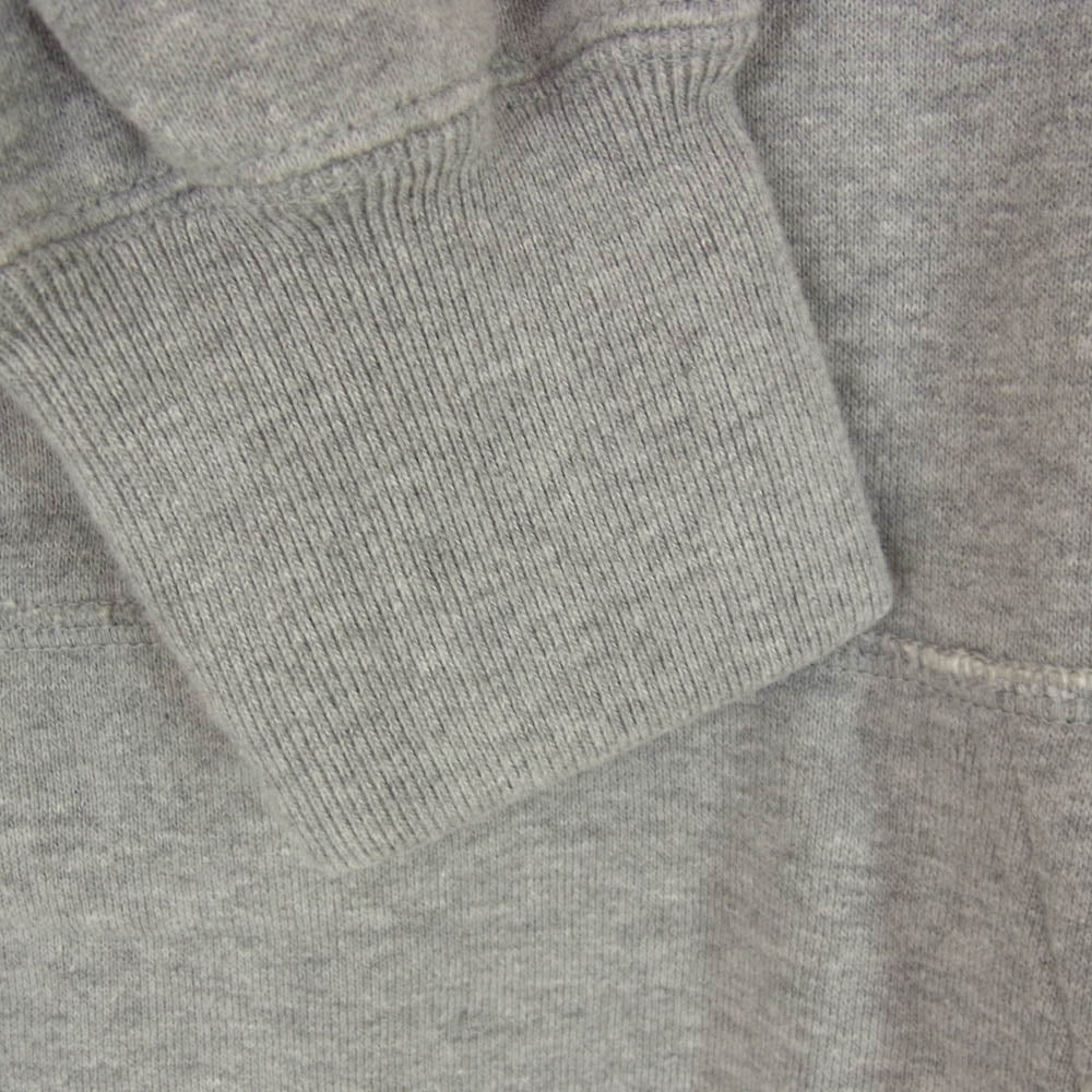 HYSTERIC GLAMOUR ヒステリックグラマー 02203CF11 GUITAR GIRL ギターガール ロゴ プリント プルオーバー フーディ パーカー グレー系 S【中古】