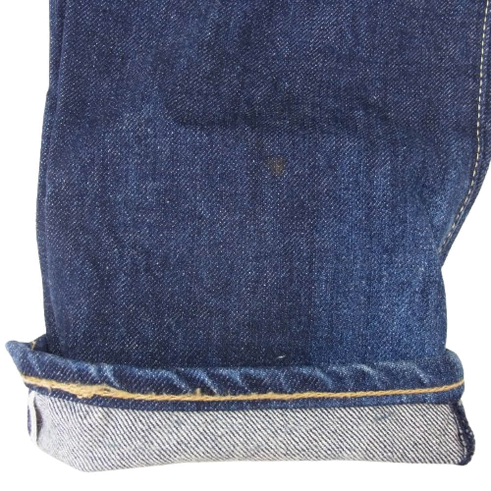 HYSTERIC GLAMOUR ヒステリックグラマー 14SS 0241AP12 HRLR加工 スタッズ スリムストレート デニム パンツ インディゴブルー系 28【中古】