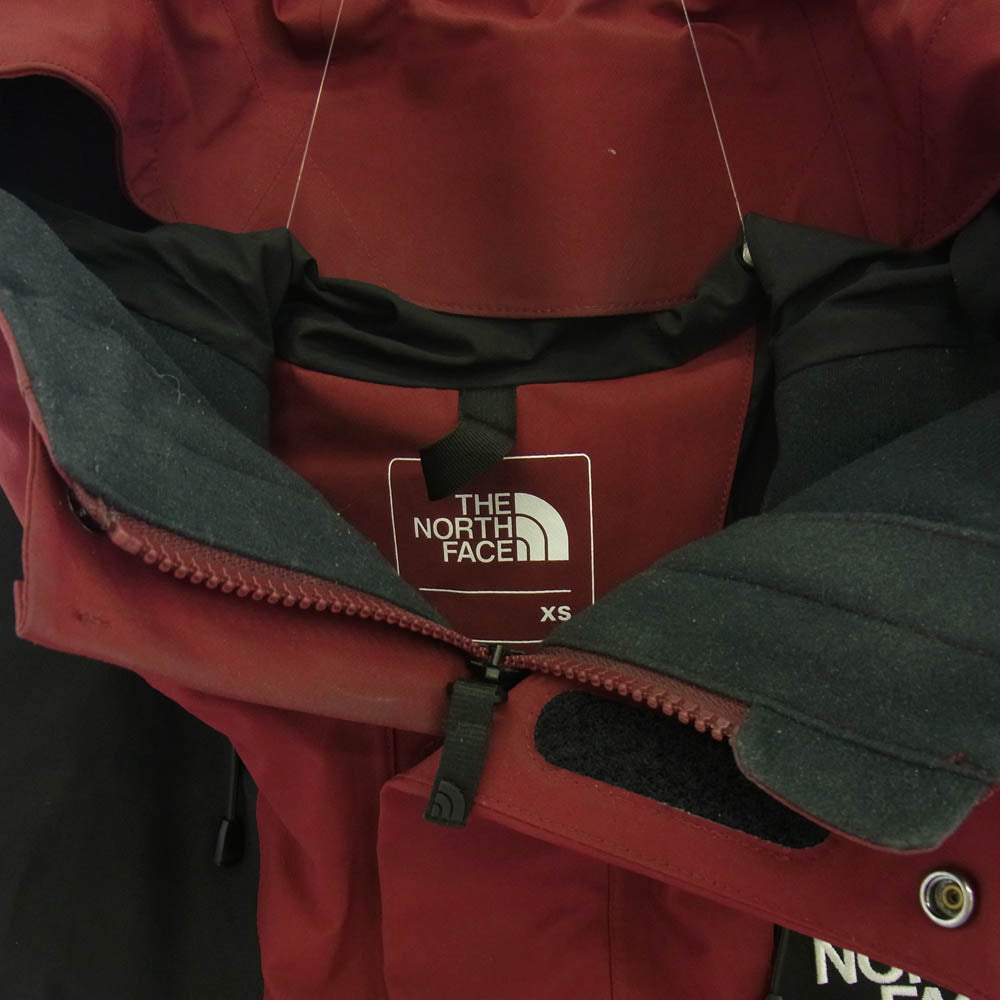 THE NORTH FACE ノースフェイス NP61800 MOUNTAIN JACKET GORE-TEX ゴアテックス マウンテン パーカ ジャケット ワインレッド系 XS【中古】