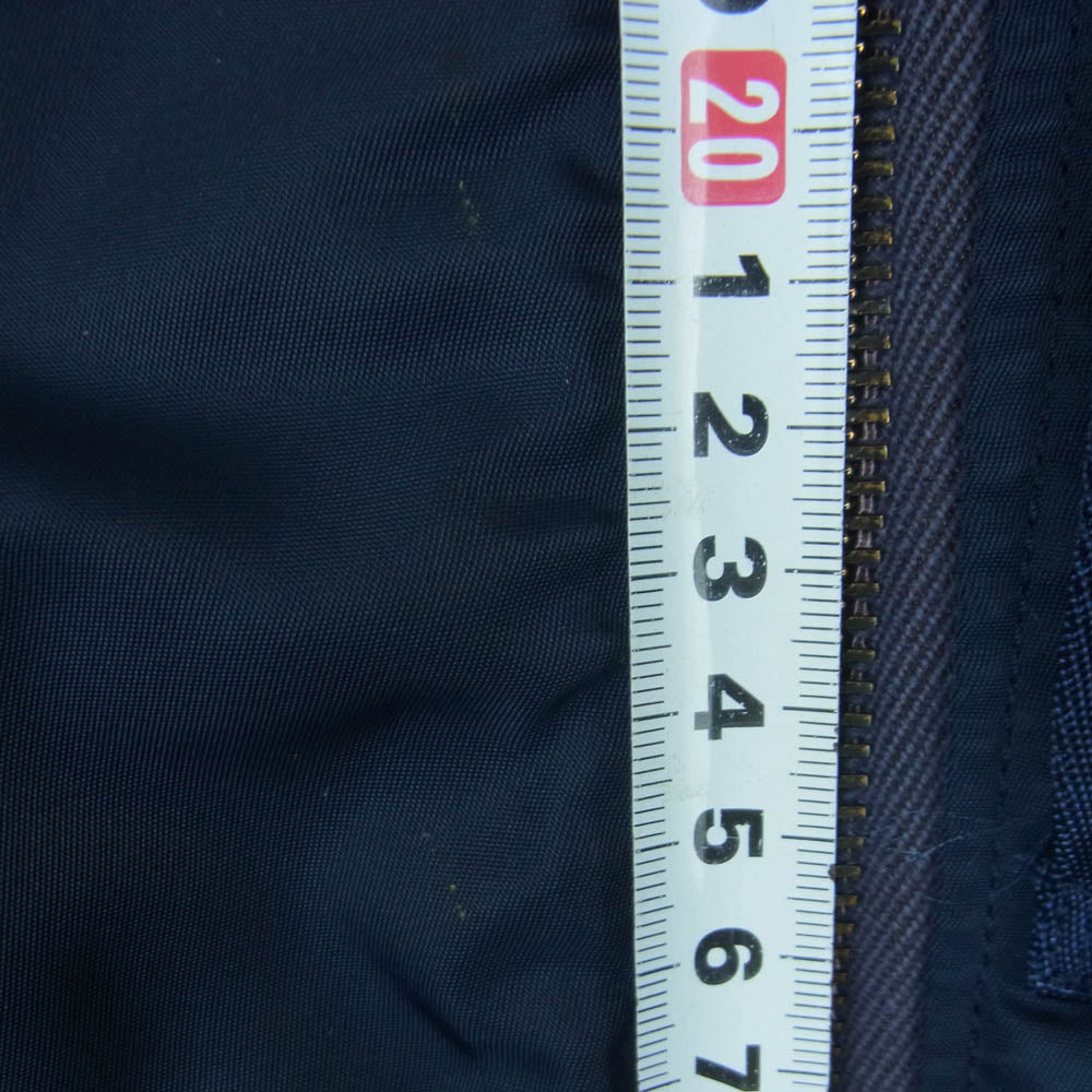 The REAL McCOY'S ザリアルマッコイズ MIL-J-5391A TYPE-L2A フライト ジャケット ブルゾン ダークネイビー系 36【中古】