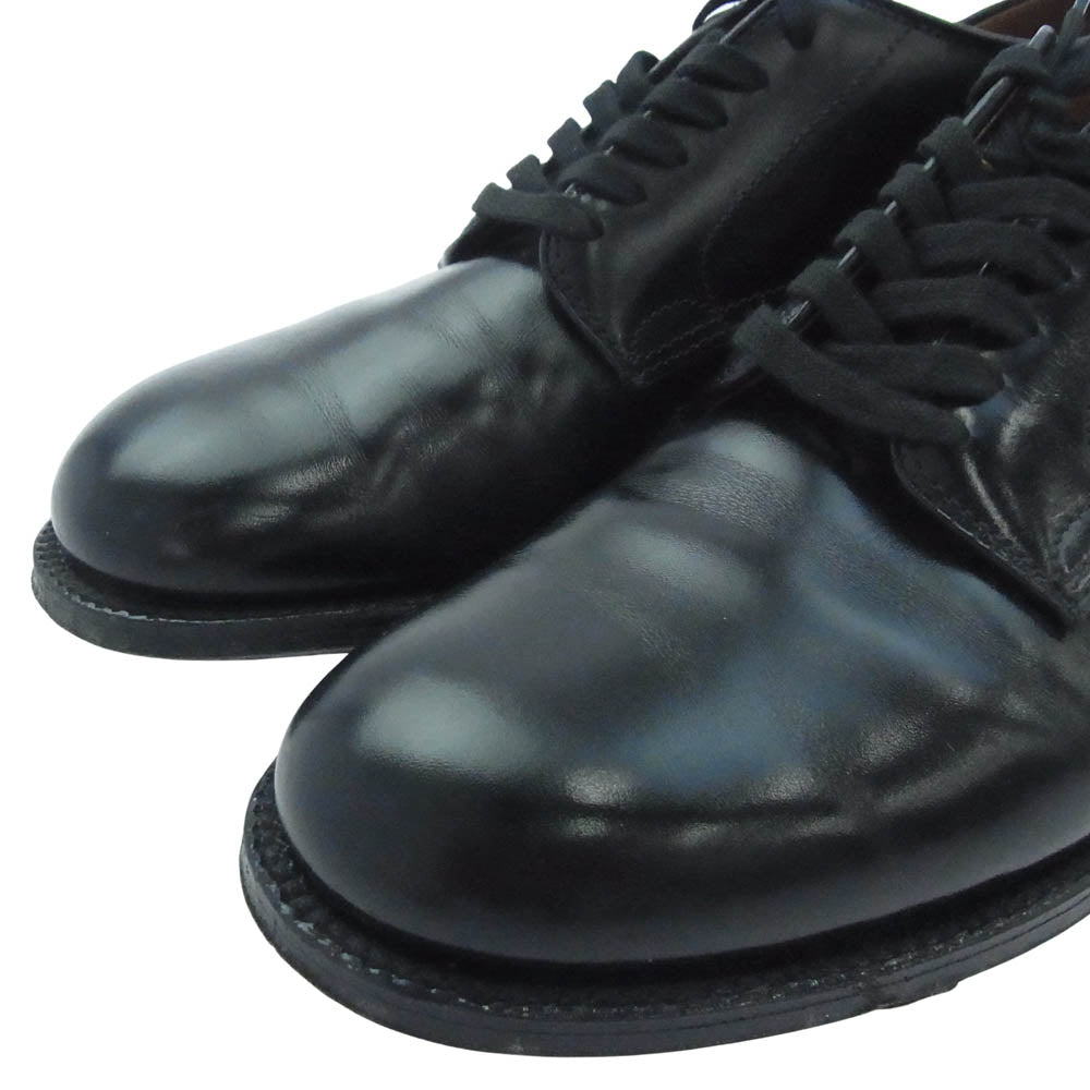 ALDEN オールデン 53711 MILITARY LAST PLAIN TOE ミリタリーラスト プレーントゥ レザー シューズ 7D【中古】