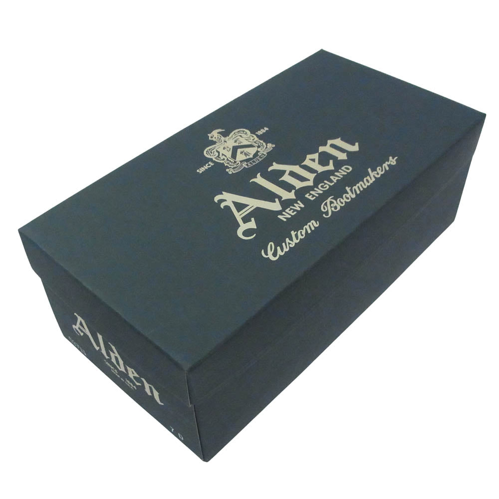 ALDEN オールデン 53711 MILITARY LAST PLAIN TOE ミリタリーラスト プレーントゥ レザー シューズ 7D【中古】