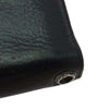 CHROME HEARTS クロムハーツ（原本有） 3FOLD 3フォールド クロスボールボタン コンパクト ウォレット レザー 三つ折り財布 ブラック系【中古】