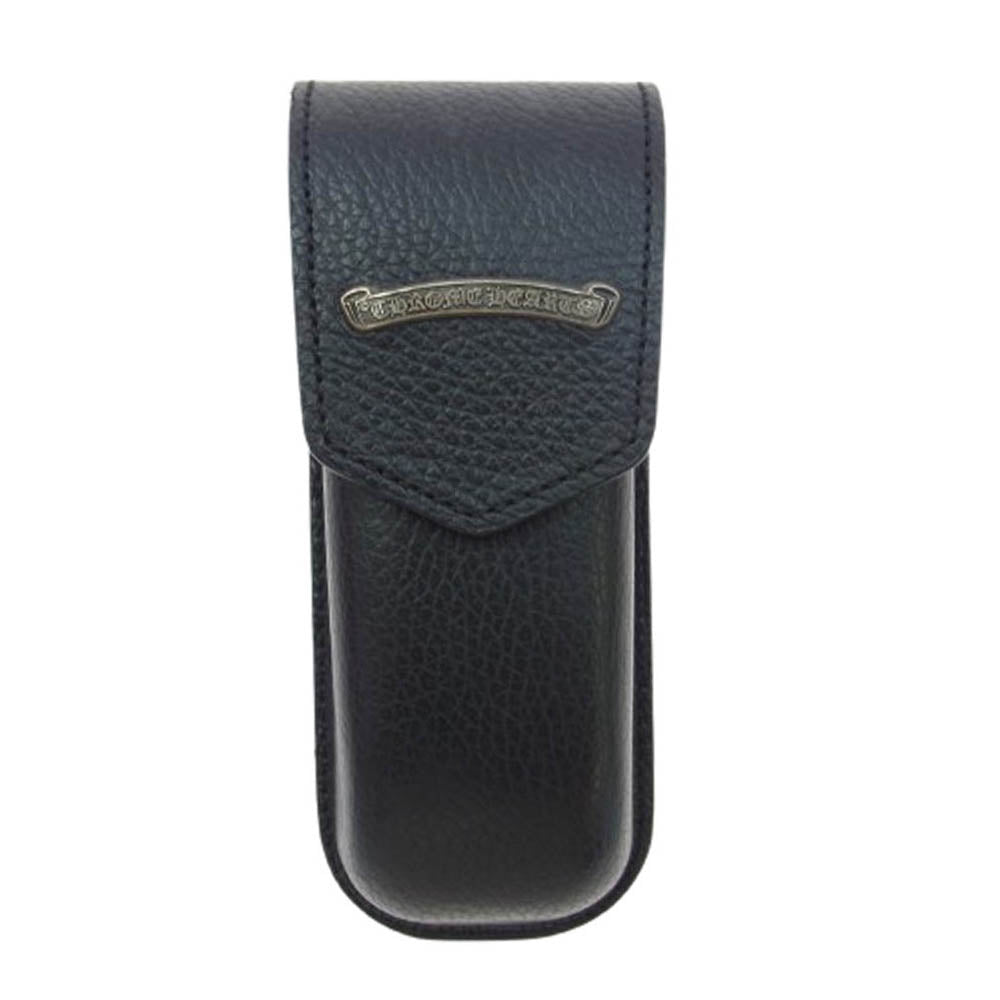 CHROME HEARTS クロムハーツ（原本無） SOFFFFFFFFERS 純正レザーアイウェアケース付属 サイドフローラルクロステンプル リムレス アイウェア 眼鏡【中古】