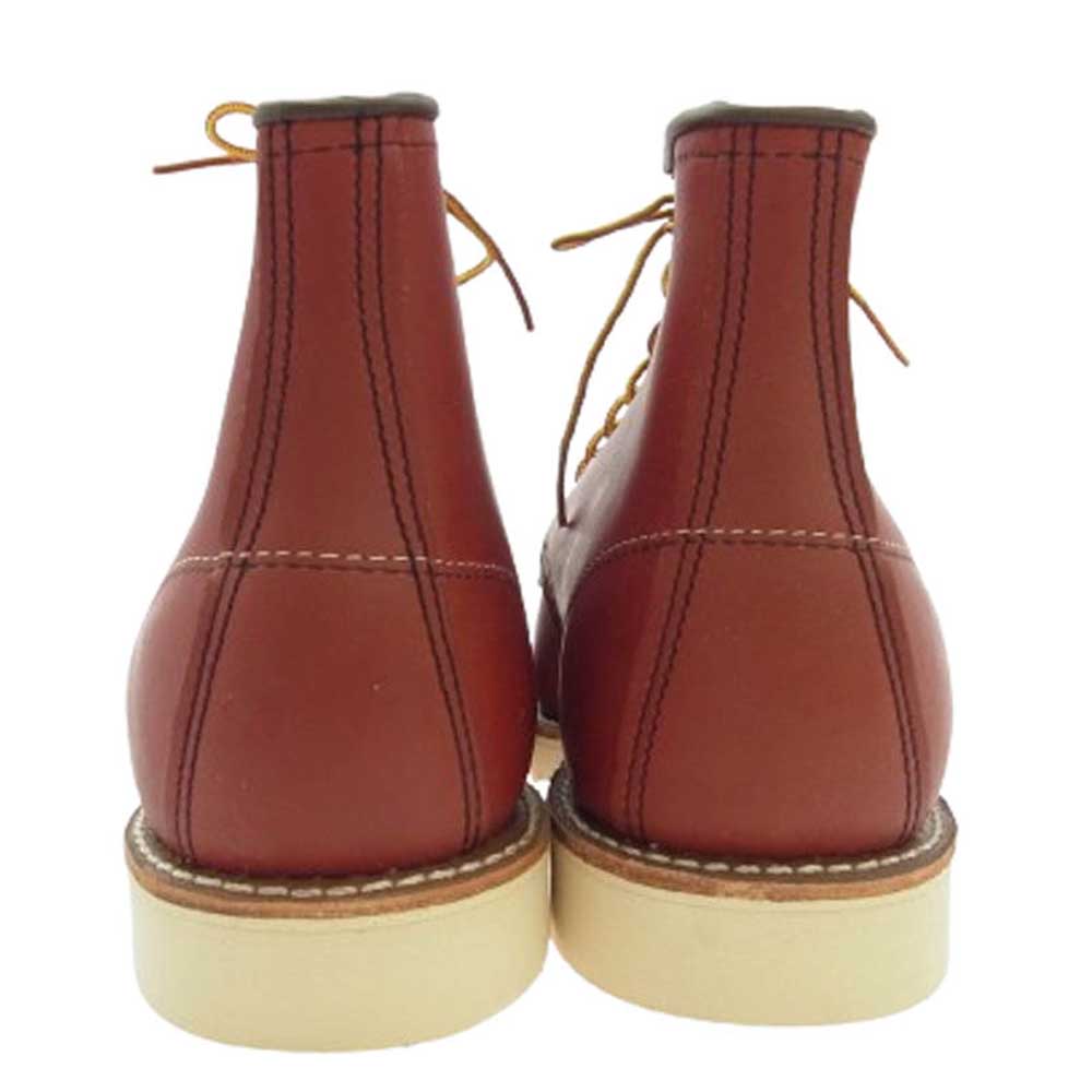 RED WING レッドウィング 8875 四角犬タグ 復刻 Irissh Setter アイリッシュセッター 6inch CLASSIC MOC TOE 6インチ クラシック モックトゥ ブーツ ブラウン系 9h【極上美品】【中古】