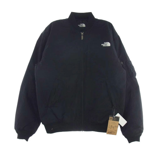 THE NORTH FACE ノースフェイス NY82452 Insulation Bomber Jacket インサレーション ボンバー フライト ジャケット ブラック系 XL【極上美品】【中古】