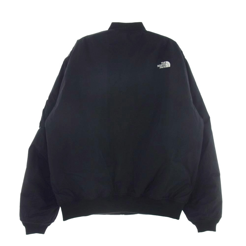 THE NORTH FACE ノースフェイス NY82452 Insulation Bomber Jacket インサレーション ボンバー フライト ジャケット ブラック系 XL【極上美品】【中古】