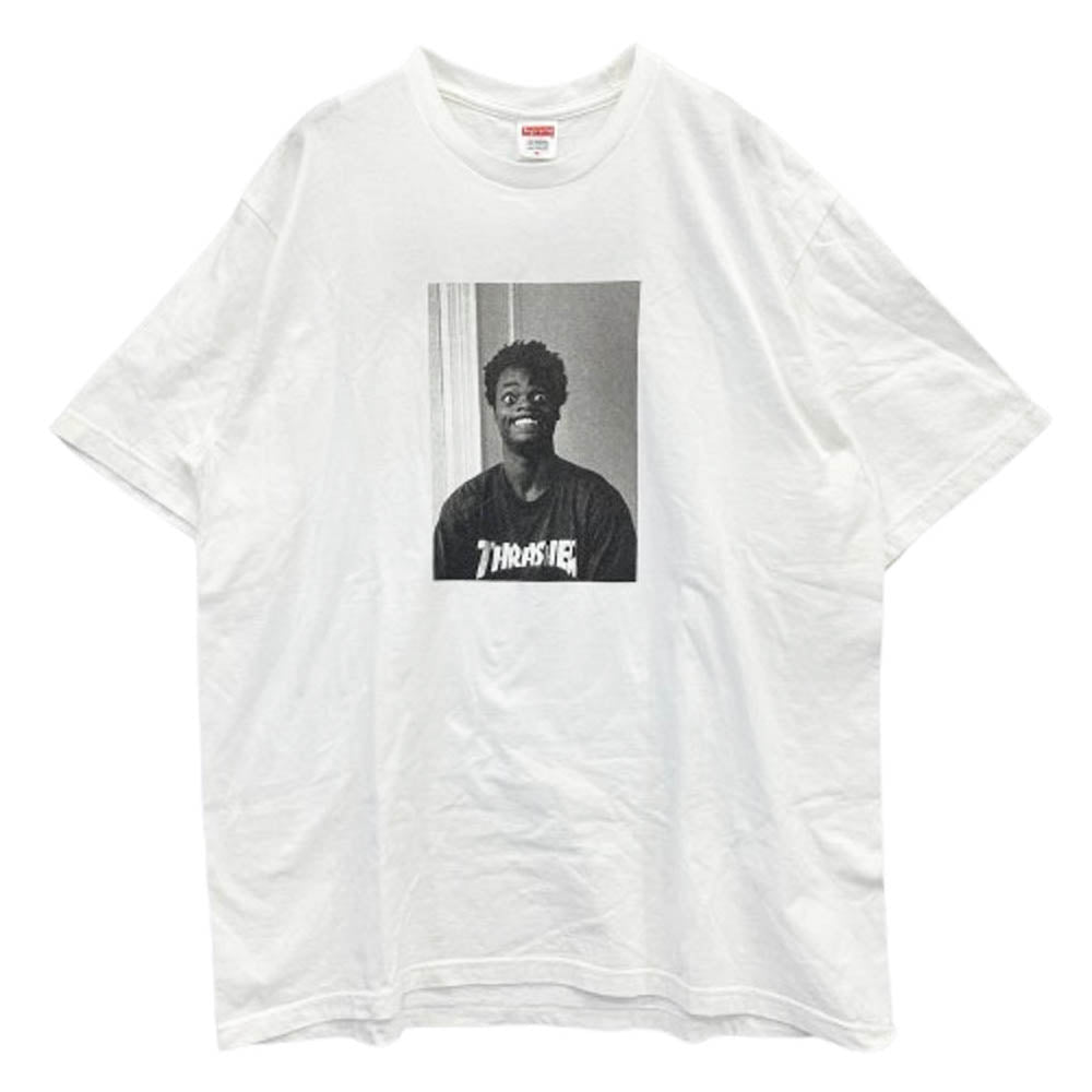 Supreme シュプリーム 24AW Thrasher スラッシャー Harold Tee ハロルド フォトプリント 半袖 Tシャツ ホワイト系 XL【中古】