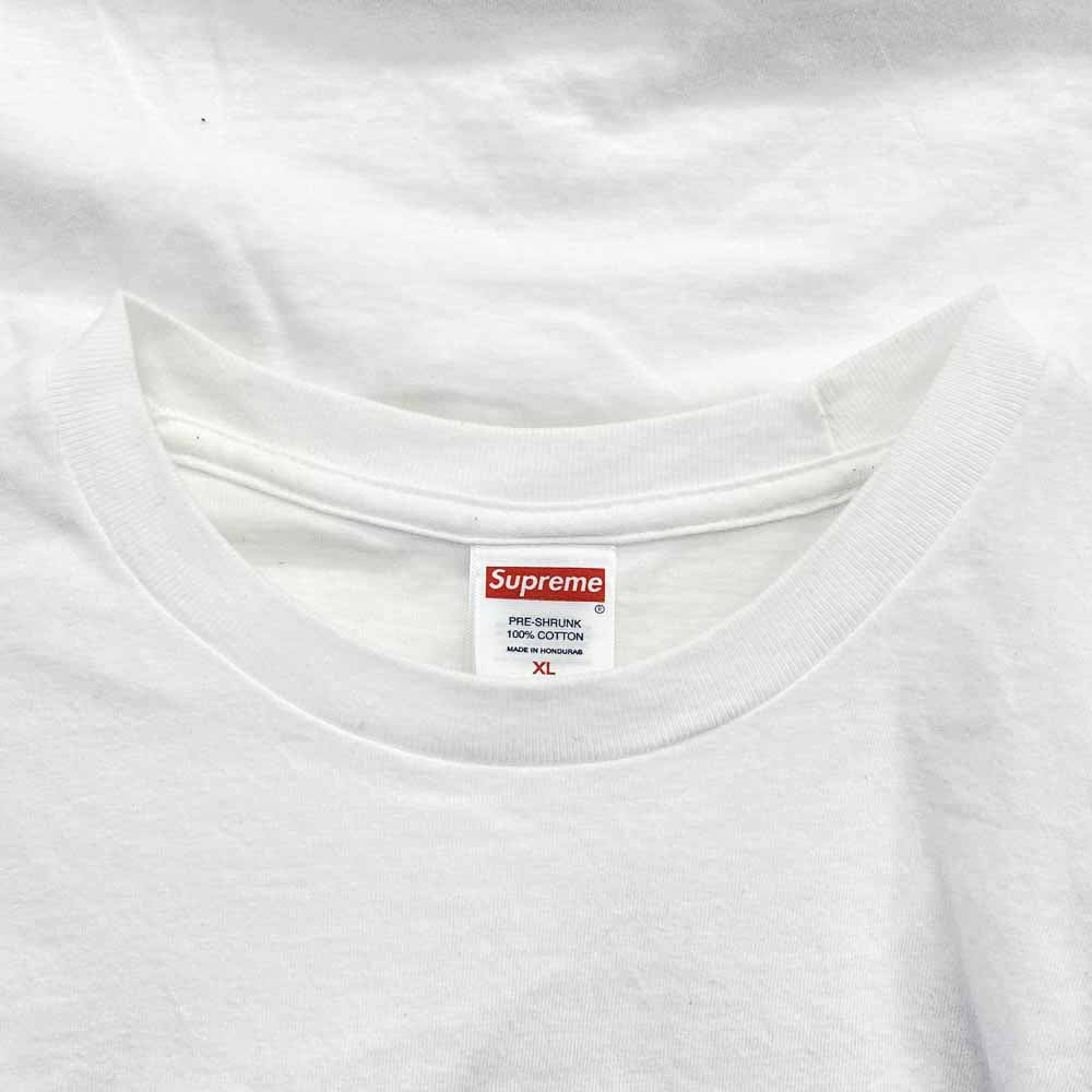 Supreme シュプリーム 24AW Thrasher スラッシャー Harold Tee ハロルド フォトプリント 半袖 Tシャツ ホワイト系 XL【中古】
