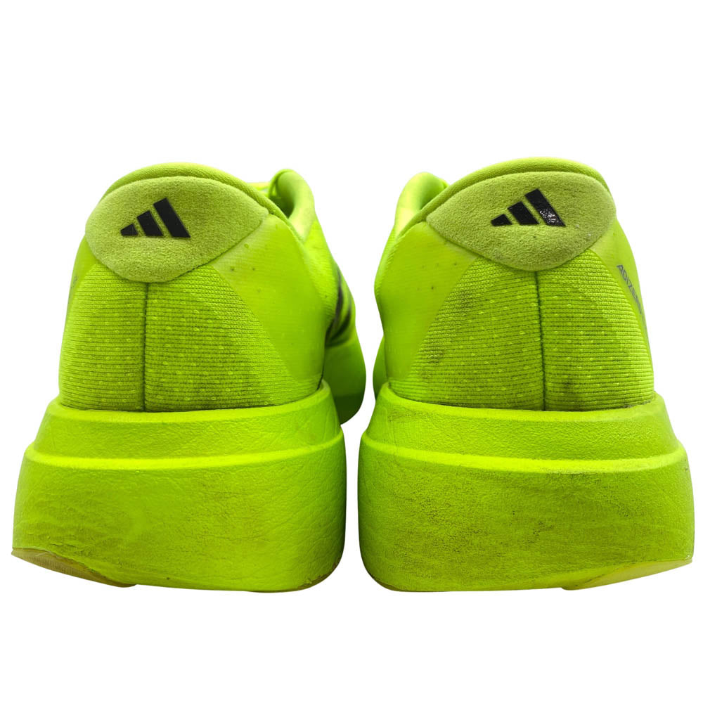 adidas アディダス JR3416 EVO SL ADIZERO アディゼロ エヴォ スニーカー ランニングシューズ ライトグリーン系 27.5cm【中古】
