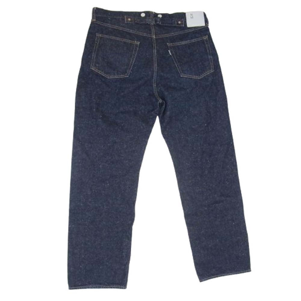 New Manual ニューマニュアル #002 1942 LV JEANS ONE-WASHED シンチバック ワンウォッシュ デニムパンツ ジーンズ インディゴブルー系 36【中古】
