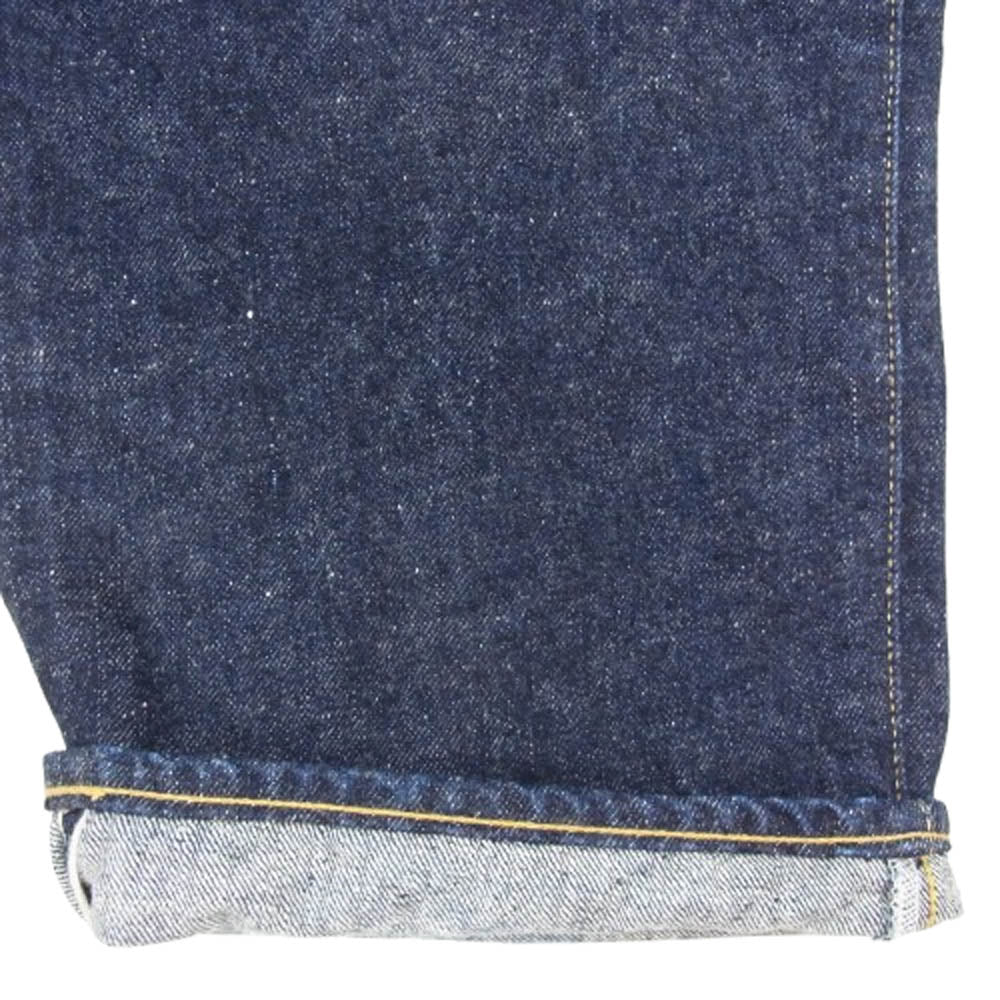 New Manual ニューマニュアル #002 1942 LV JEANS ONE-WASHED シンチバック ワンウォッシュ デニムパンツ ジーンズ インディゴブルー系 36【中古】