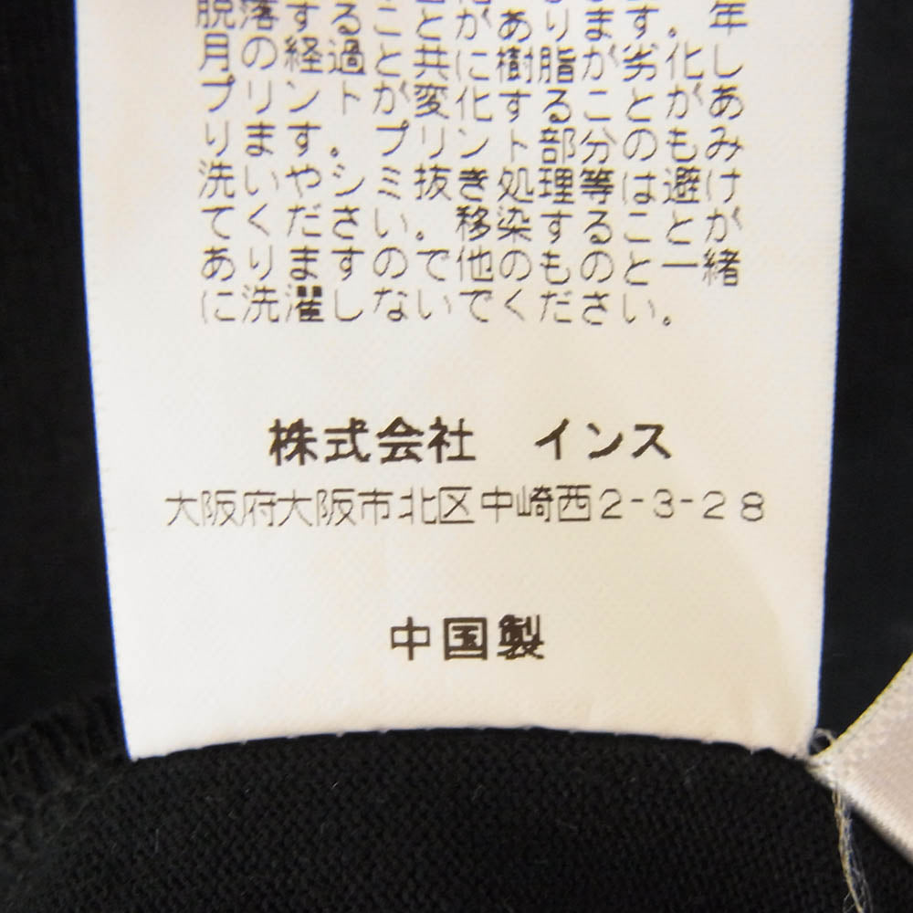 WILDTHINGS ワイルドシングス FELIX THE CAT Denali S/S Tee フィリックス ザ キャット 半袖 Tシャツ ブラック系 M【中古】