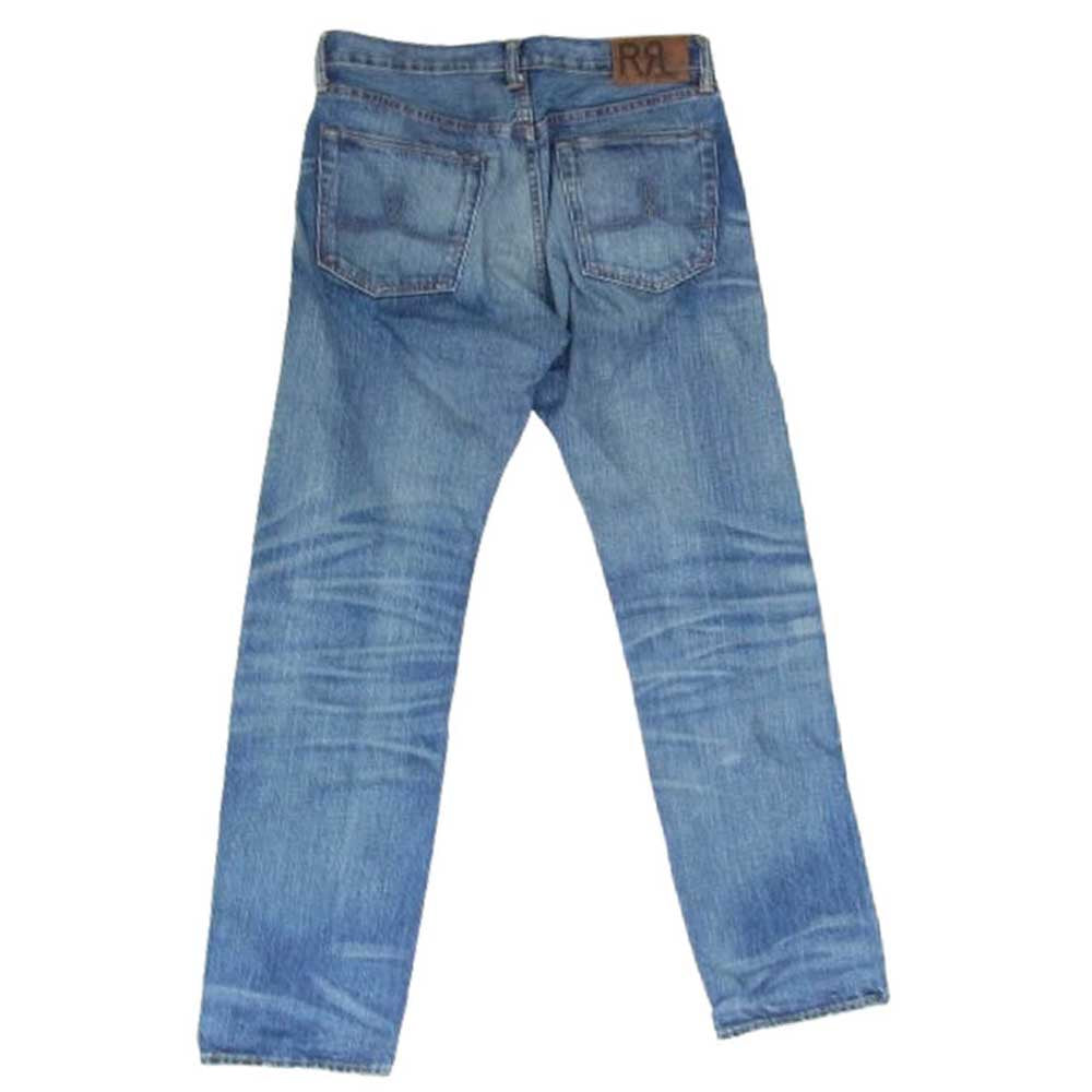 RRL ダブルアールエル 782504836010 ボタンフライ ストレート デニムパンツ ジーンズ インディゴブルー系 31【中古】