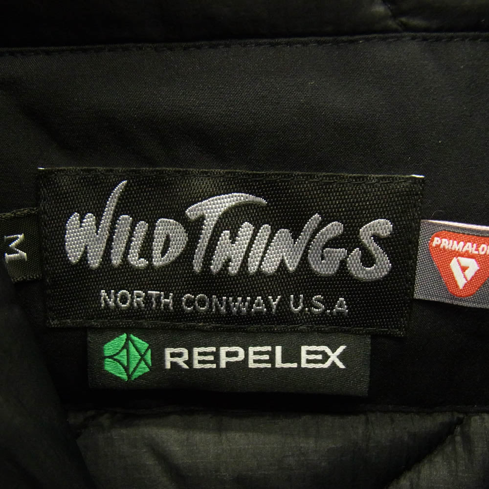 WILDTHINGS ワイルドシングス WT24115SK DENALI JACKET デナリ 3レイヤー REPELEX プリマロフト 中綿 ジャケット ブラック系 M【中古】