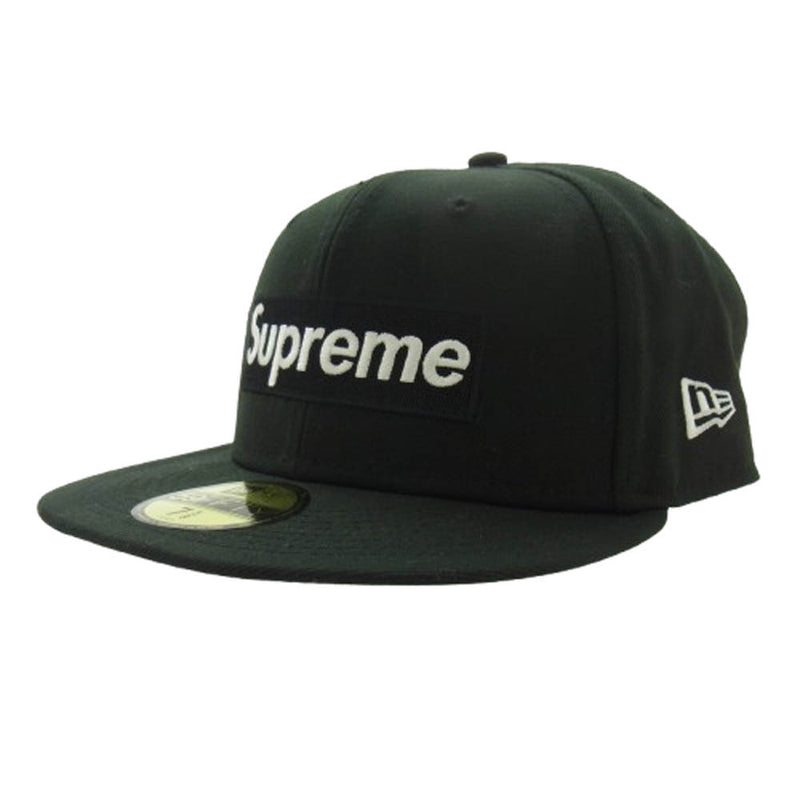 Supreme シュプリーム 22AW Money Box Logo New Era マネーボックスロゴ ニューエラ キャップ ブラック系【極上美品】【中古】