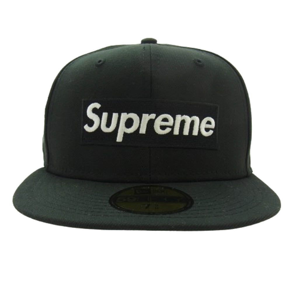 Supreme シュプリーム 22AW Money Box Logo New Era マネーボックスロゴ ニューエラ キャップ ブラック系【極上美品】【中古】