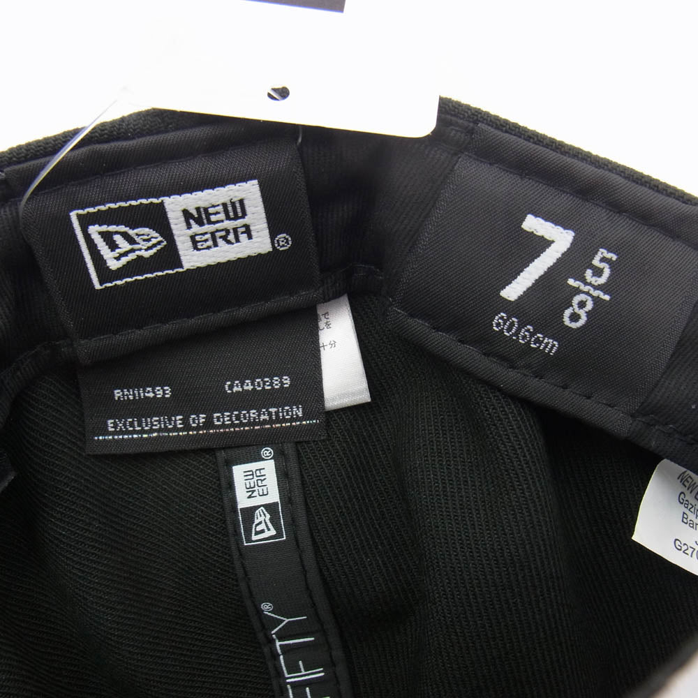 Supreme シュプリーム 22AW Money Box Logo New Era マネーボックスロゴ ニューエラ キャップ ブラック系【極上美品】【中古】