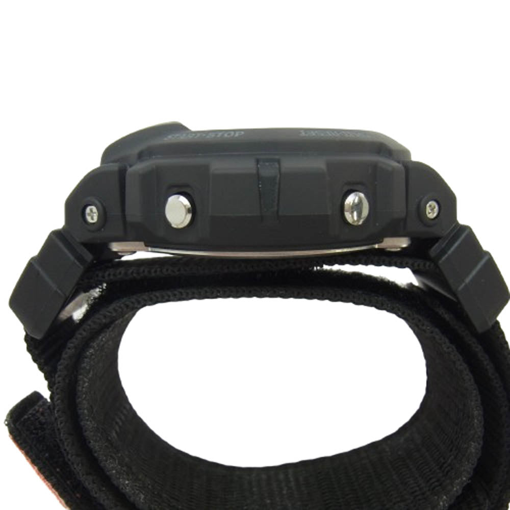 Supreme シュプリーム 22AW DW-6900NS × THE NORTH FACE ノースフェイス × G-SHOCK ジーショック Watch TIMES SQUARE デジタルウォッチ 腕時計 ブラック系【美品】【中古】