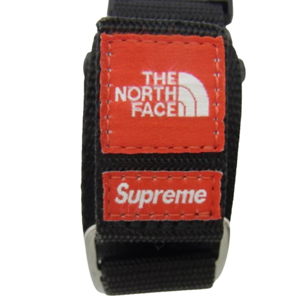 Supreme シュプリーム 22AW DW-6900NS × THE NORTH FACE ノースフェイス × G-SHOCK ジーショック Watch TIMES SQUARE デジタルウォッチ 腕時計 ブラック系【美品】【中古】