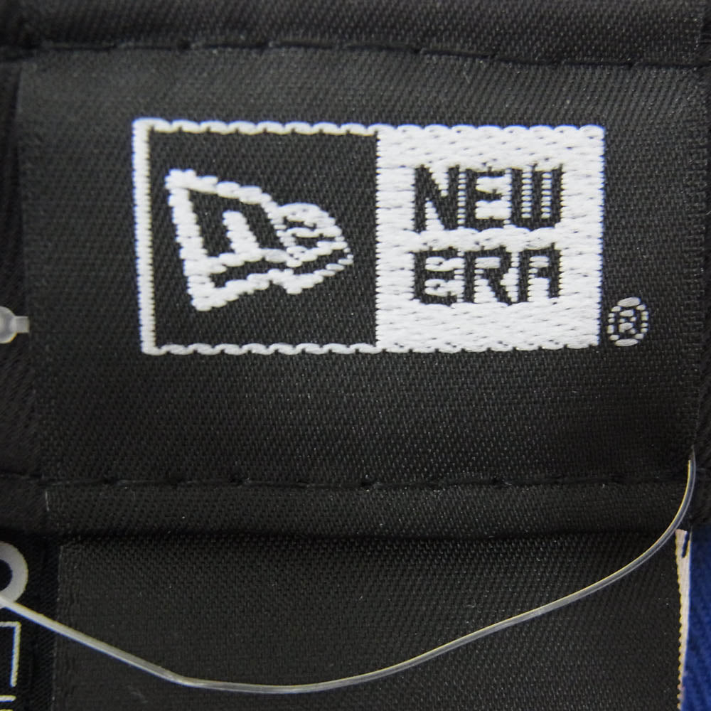 SAINT MICHAEL セントマイケル 25SS SM-HR8-0000-C47 × NEW ERA ニューエラ NE CAP ベースボール キャップ 帽子 ブルー系【極上美品】【中古】