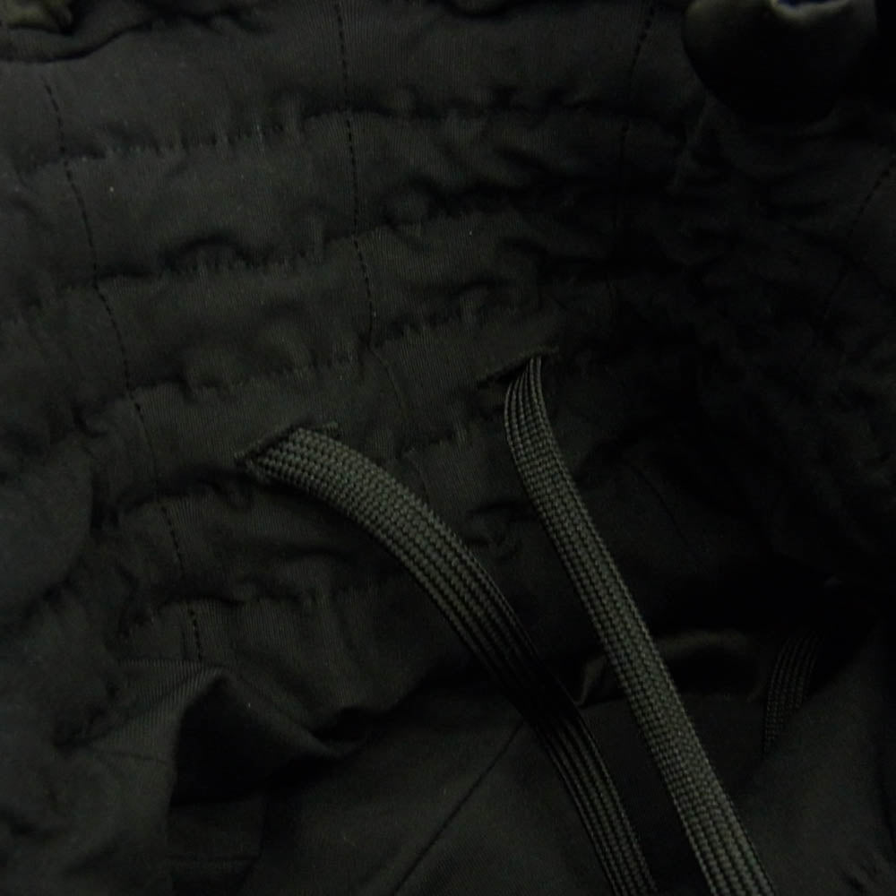 COMME des GARCONS NOIR コムデギャルソン ノワール 3K-S004 noir kei ninomiya ノワールケイニノミヤ ボリューム パフ サテン スカート ブラック系 S【新古品】【未使用】【中古】