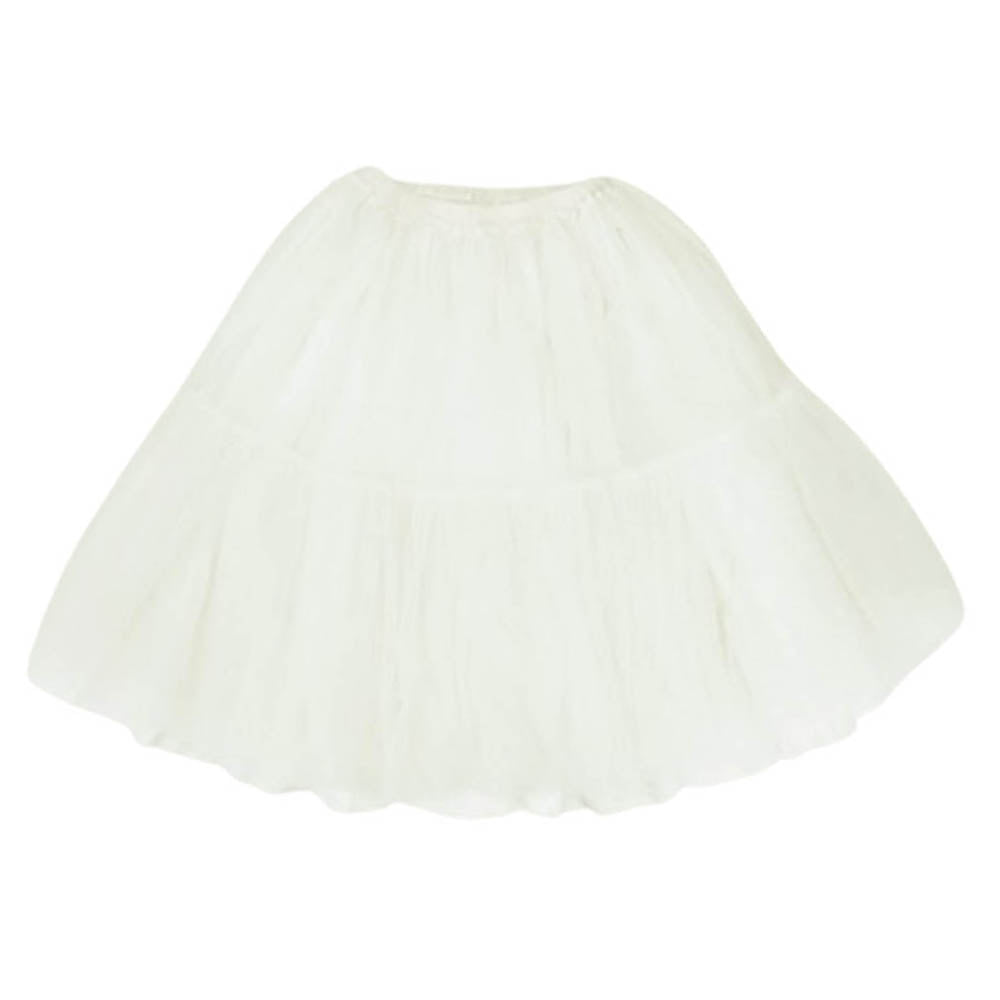 COMME des GARCONS コムデギャルソン RH-S026 コムコム チュール スカート ホワイト系 XS【中古】