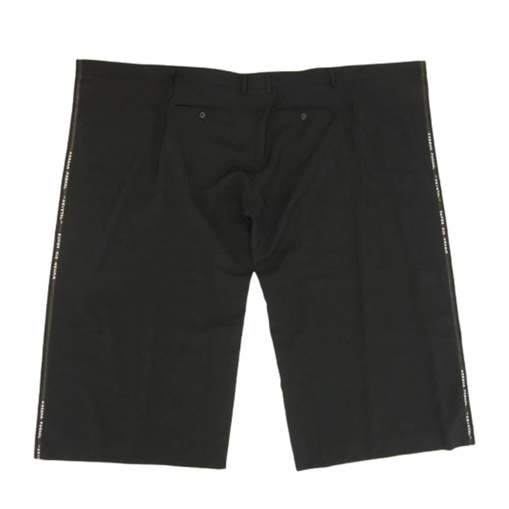 JUNYA WATANABE COMME des GARCONS ジュンヤワタナベコムデギャルソン 23SS JK-P006 キッドモヘヤ 変形 ワイド スラックス パンツ ブラック系 S【新古品】【未使用】【中古】