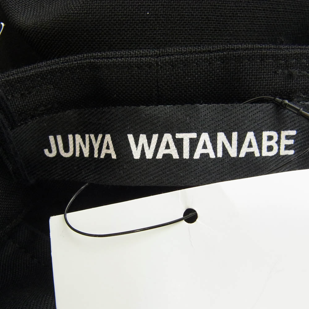JUNYA WATANABE COMME des GARCONS ジュンヤワタナベコムデギャルソン 23SS JK-P006 キッドモヘヤ 変形 ワイド スラックス パンツ ブラック系 S【新古品】【未使用】【中古】