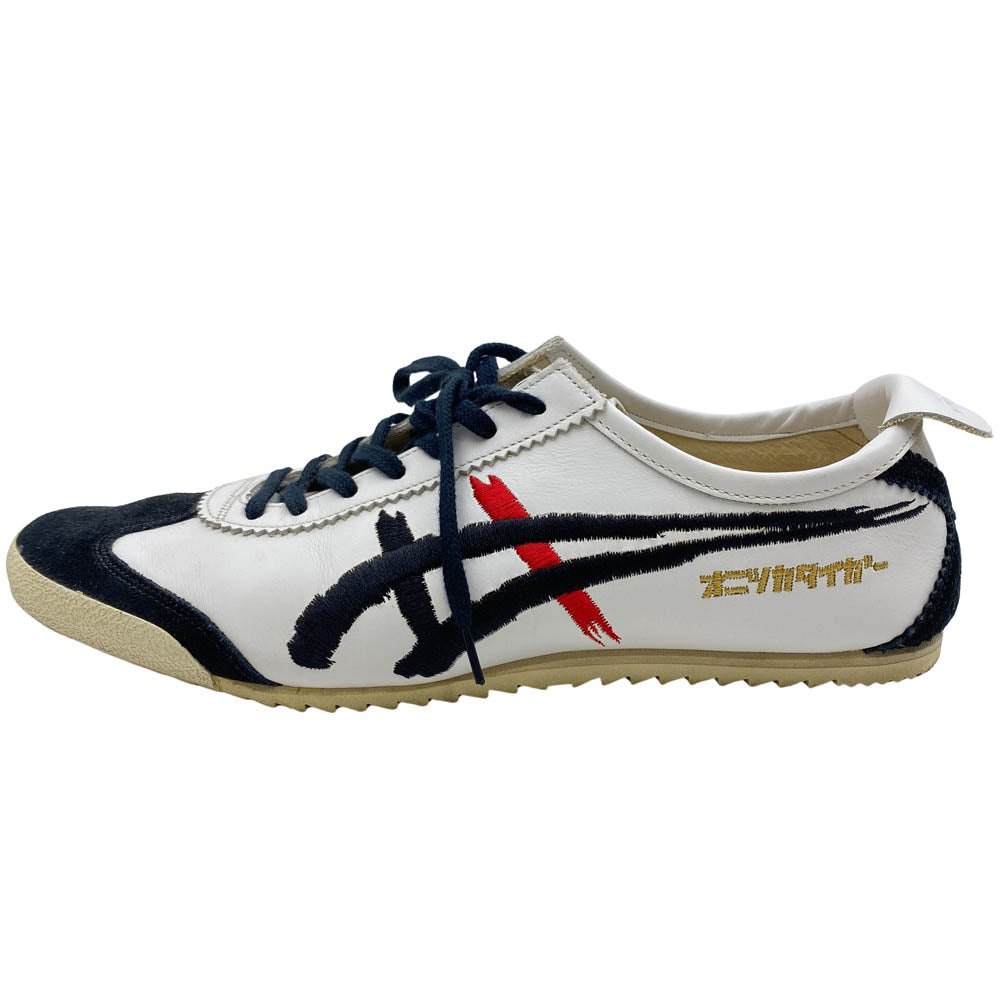 ONITSUKA TIGER オニツカタイガー TH6A4L MEXICO 66 DELUXE NIPPON MADE メキシコ デラックス ニッポンメイド スニーカー ホワイト系 27.5cm【中古】