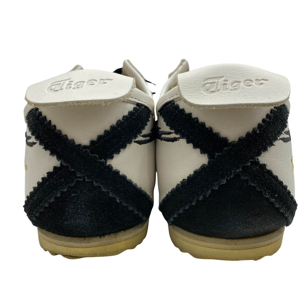 ONITSUKA TIGER オニツカタイガー TH6A4L MEXICO 66 DELUXE NIPPON MADE メキシコ デラックス ニッポンメイド スニーカー ホワイト系 27.5cm【中古】