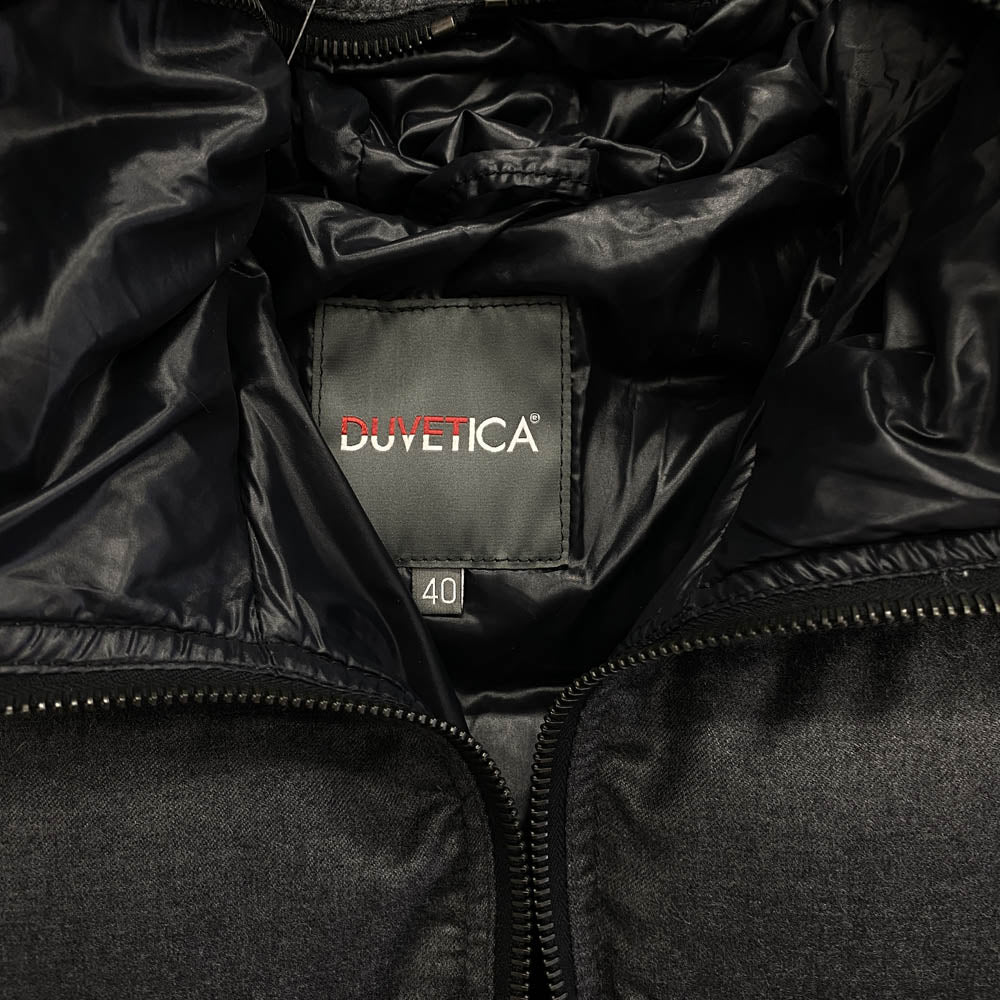 DUVETICA デュベティカ D.1140.00 ACE WOOL アチェ ウール ダウン コート ジャケット グレー系 40【中古】