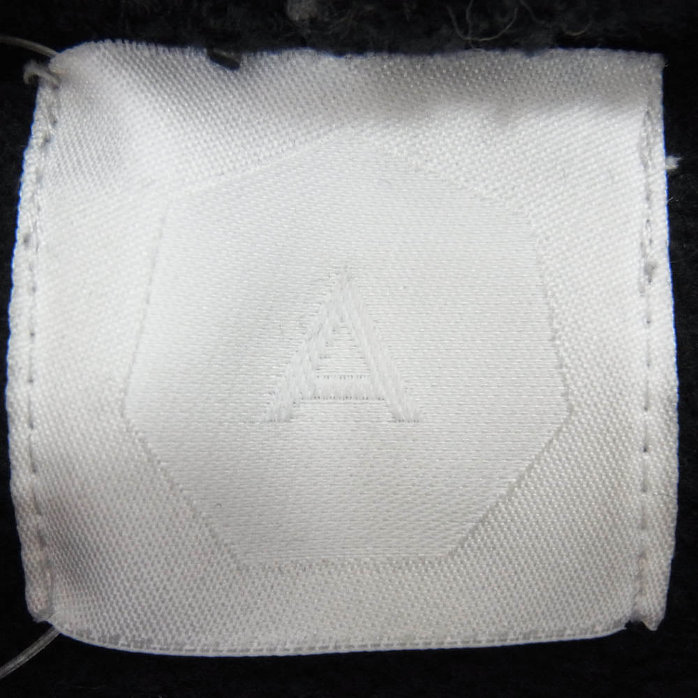 アルケミスト 24AW AL-A24-0000-141 WAVING ALCHEMIST HOODIE ラインストーン ヴィンテージ加工 パーカー フーディ ブラック系 XL【中古】