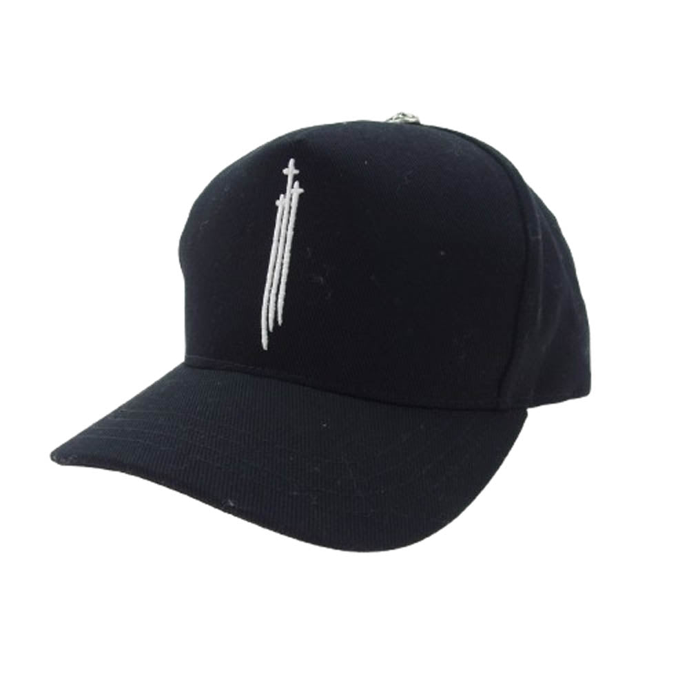 CHROME HEARTS クロムハーツ（原本無） TRUCKER CAP トラッカーキャップ RS3刺繍 クロスボール キャップ ブラック系【中古】