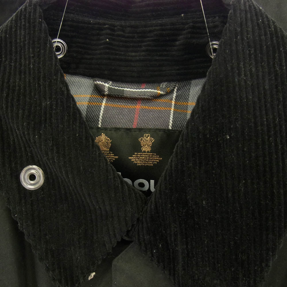 Barbour バブアー 24AW 242MWX2463 Transport Wax Jacket トランスポート ワックス ジャケット ブラック系 42【中古】