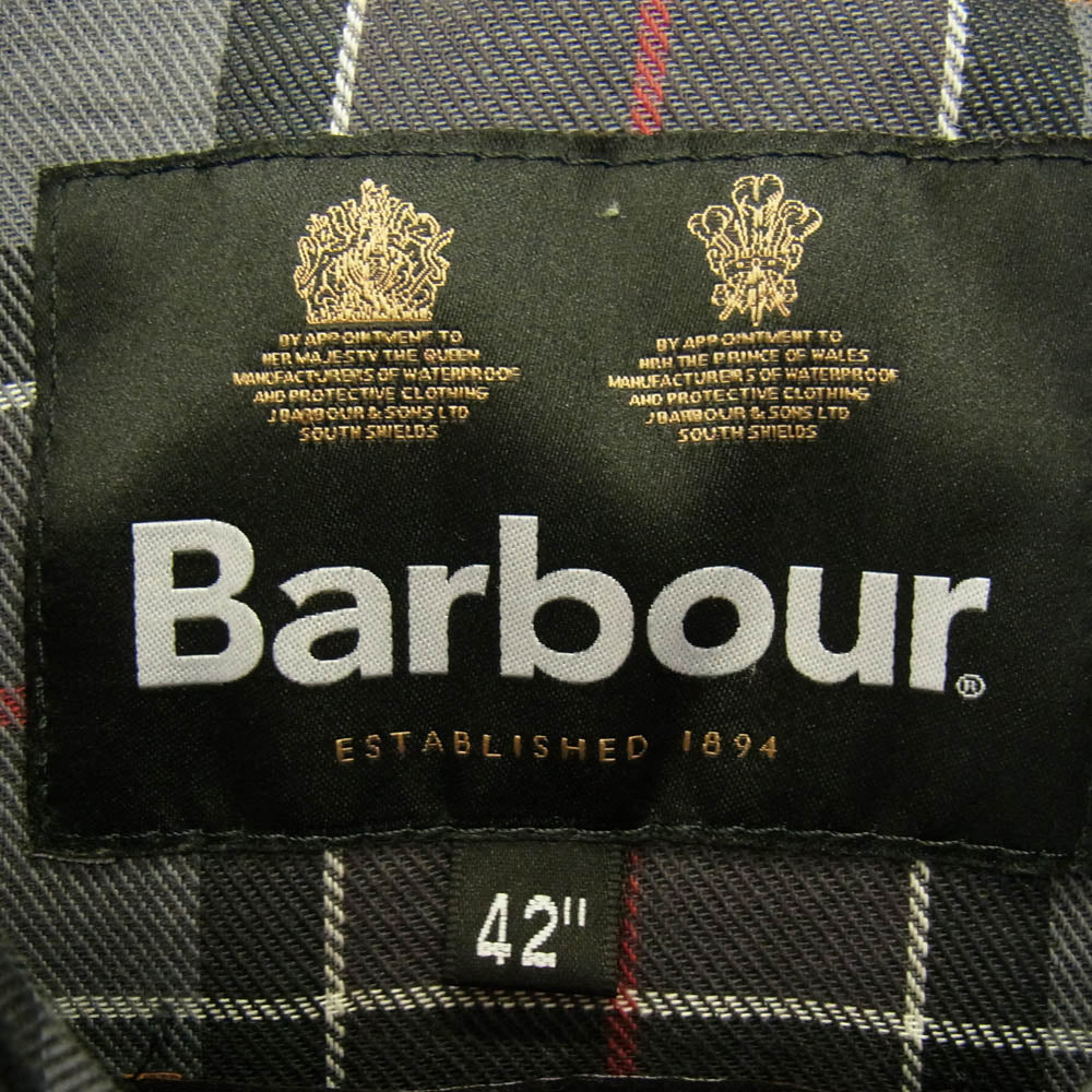 Barbour バブアー 24AW 242MWX2463 Transport Wax Jacket トランスポート ワックス ジャケット ブラック系 42【中古】
