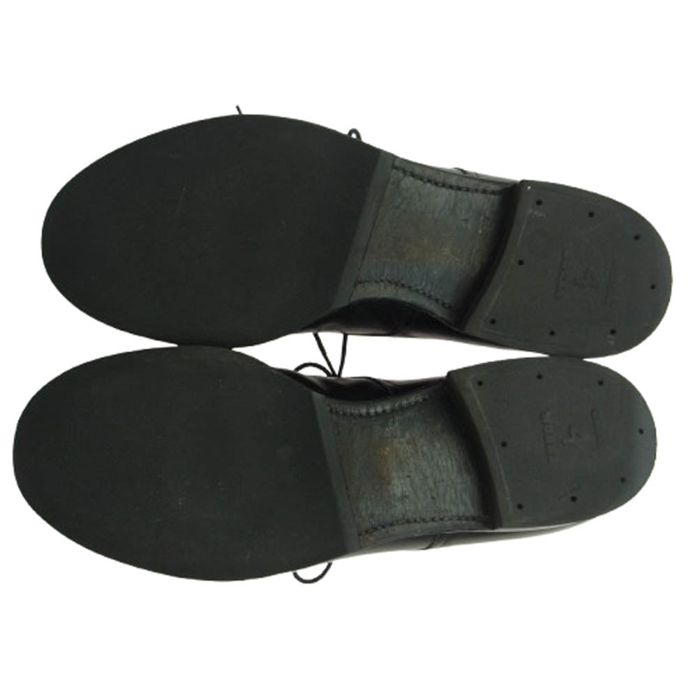 ALDEN オールデン 54411 Vチップ モディファイド レースアップ カーフレザー シューズ ブラック系 8.5【中古】