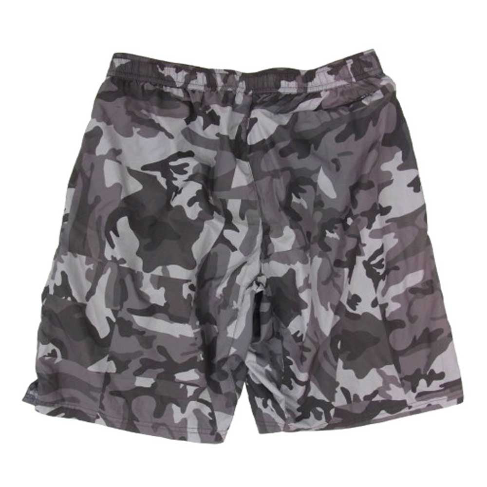 F.C.R.B. エフシーアールビー FCRB-180023 Bristol CAMOUFLAGE PRACTICE SHORTS カモフラージュ ショーツ ハーフ パンツ グレー系 M【中古】
