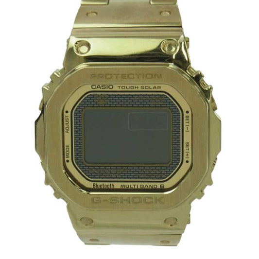 CASIO G-SHOCK カシオ ジーショック GMW-B5000GD-9JF フルメタル Bluetoothマルチ6 電波ソーラー 腕時計 リストウォッチ ゴールド系【中古】